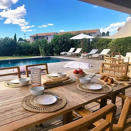 Benoa, 6 Pers, Piscine Chauffée, 800 M Villa *