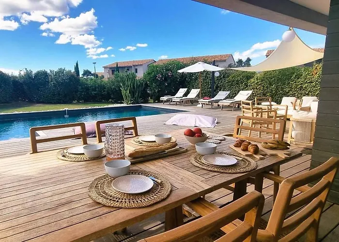 Benoa, 6 Pers, Piscine Chauffée, 800 M Villa *